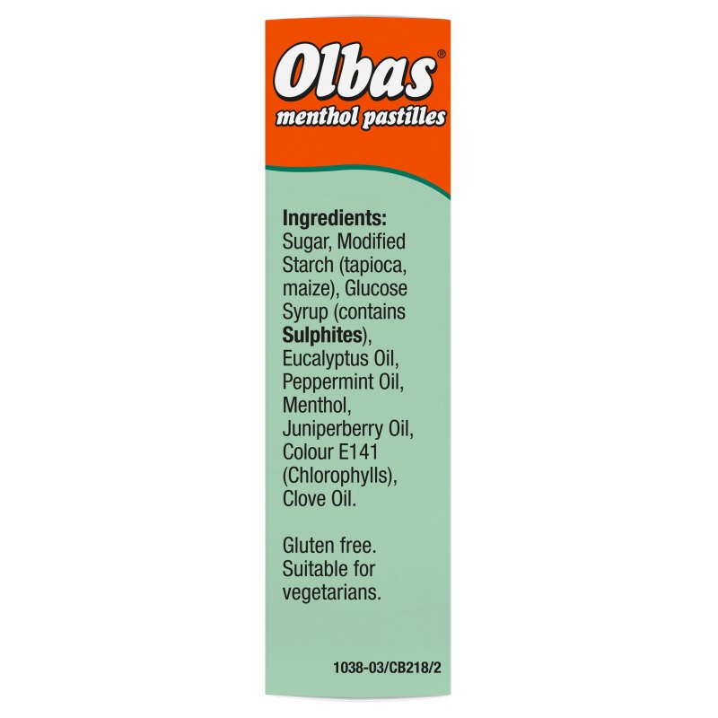 Olbas Menthol Pastilles